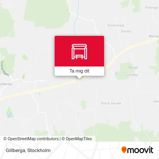 Gillberga karta
