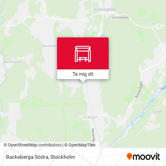 Backeberga Södra karta