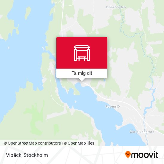 Vibäck karta