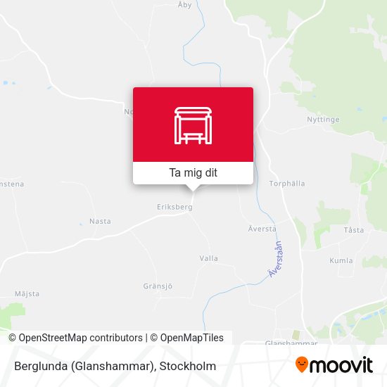 Berglunda (Glanshammar) karta