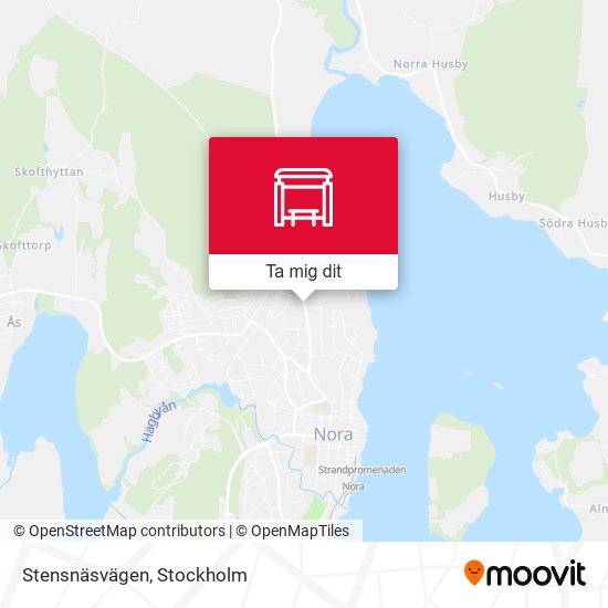 Stensnäsvägen karta