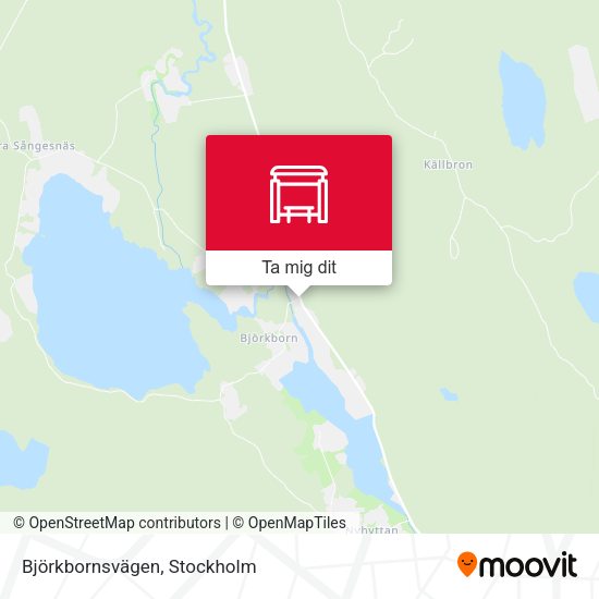 Björkbornsvägen karta