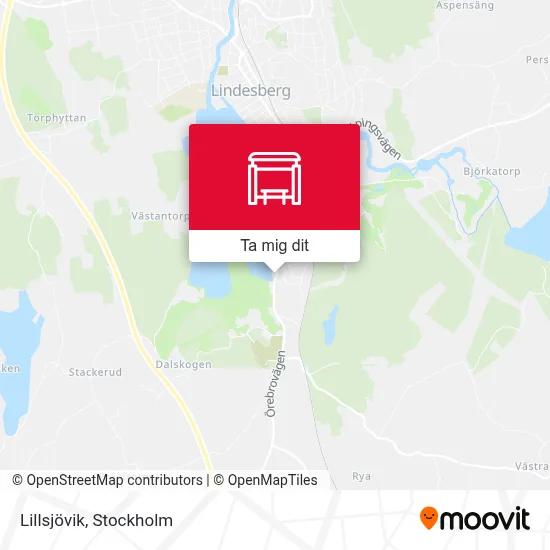 Lillsjövik karta