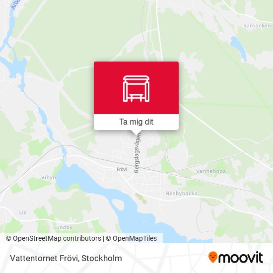 Vattentornet Frövi karta