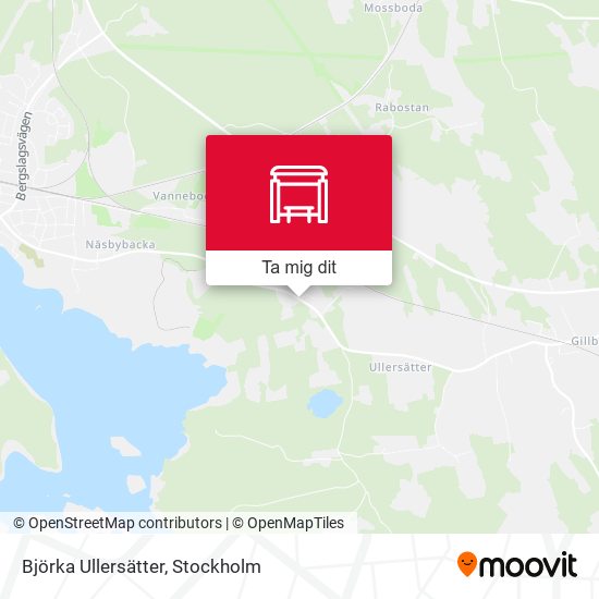 Björka Ullersätter karta