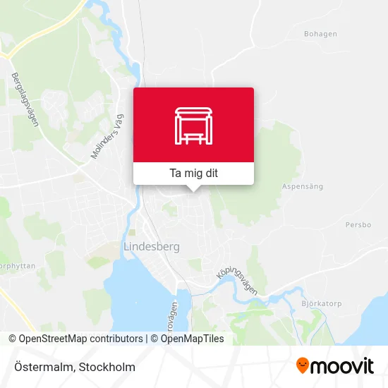 Östermalm karta