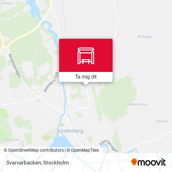 Svarvarbacken karta