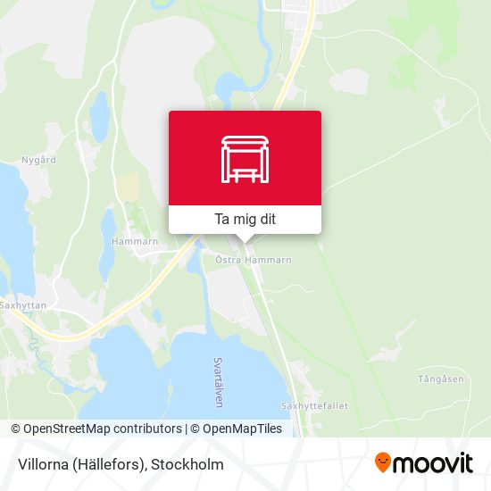Villorna (Hällefors) karta