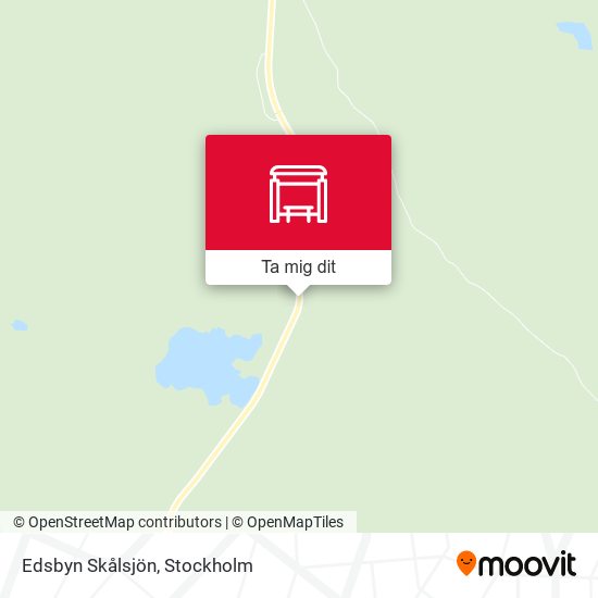 Edsbyn Skålsjön karta