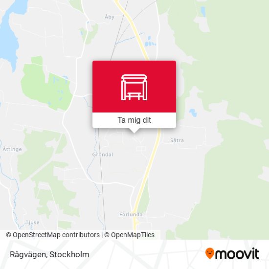 Rågvägen karta