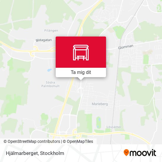 Hjälmarberget karta