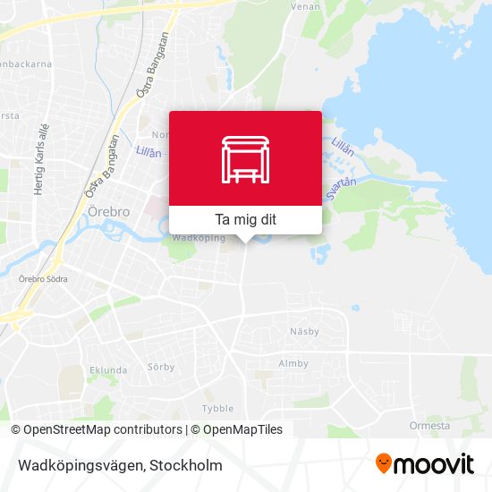 Wadköpingsvägen karta