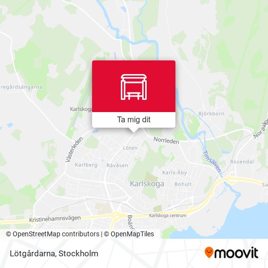 Lötgårdarna karta