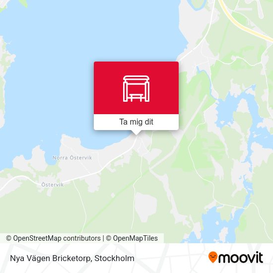Nya Vägen Bricketorp karta