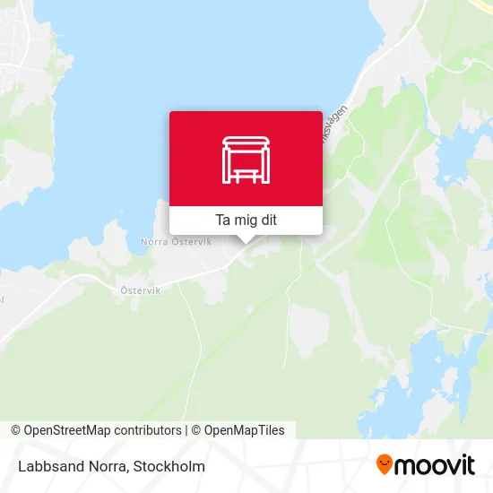 Labbsand Norra karta