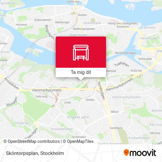 Sköntorpsplan karta