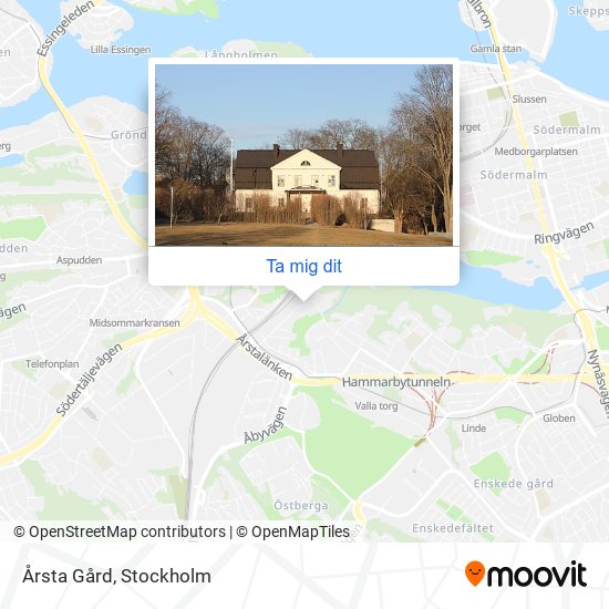 Årsta Gård karta