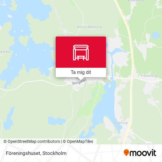 Föreningshuset karta