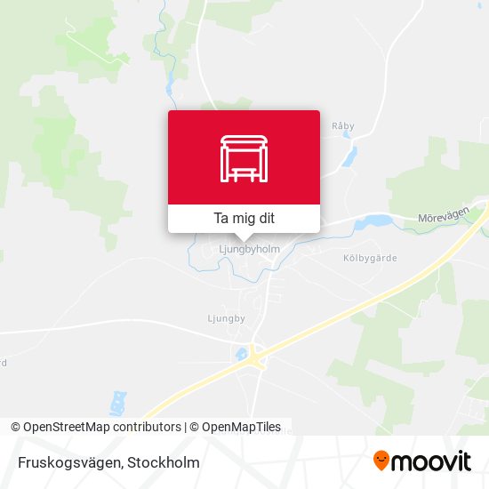 Fruskogsvägen karta