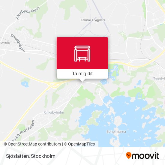 Sjöslätten karta