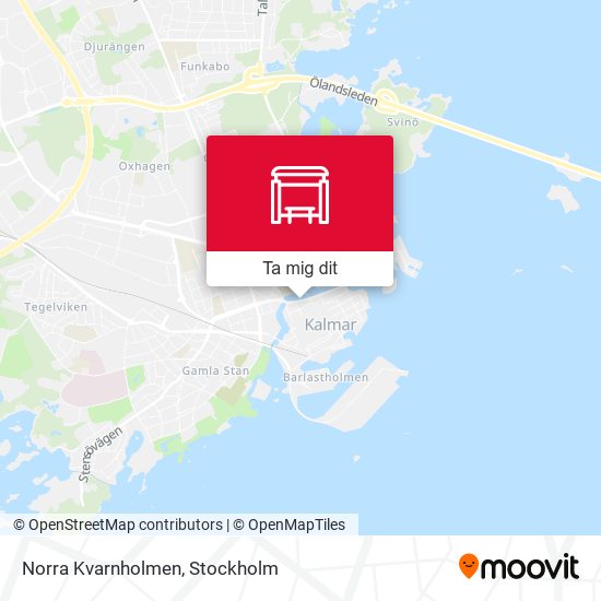 Norra Kvarnholmen karta