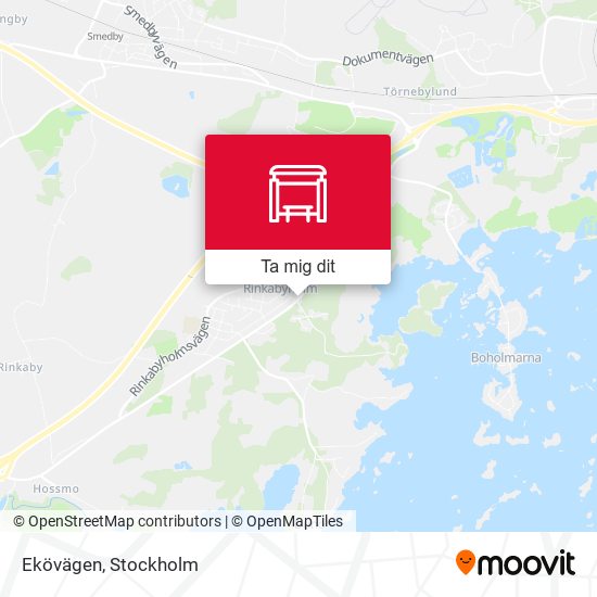 Ekövägen karta