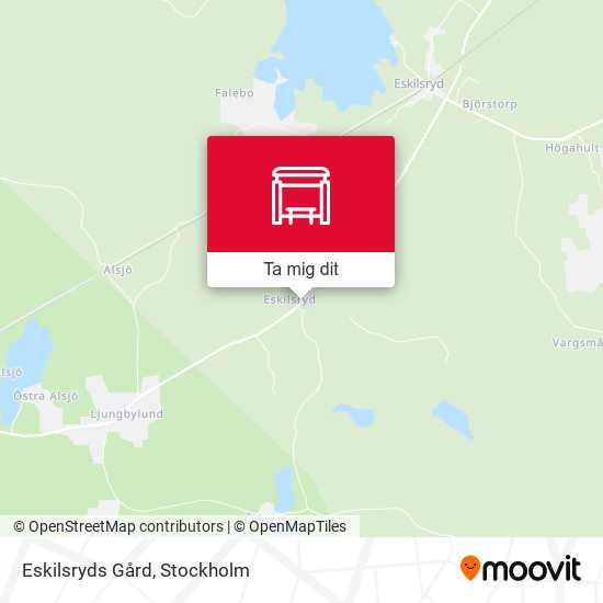 Eskilsryds Gård karta