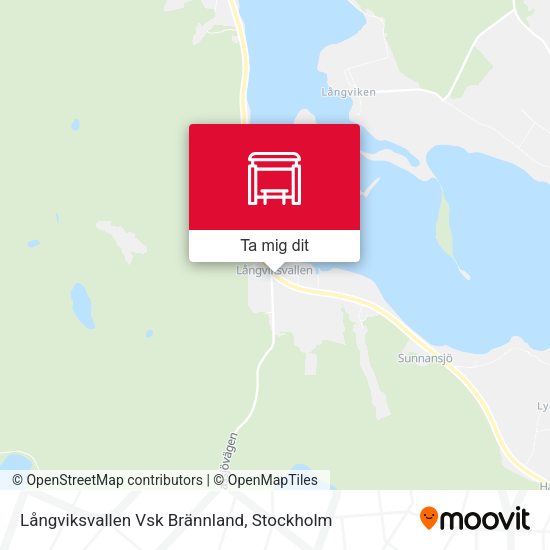 Långviksvallen Vsk Brännland karta