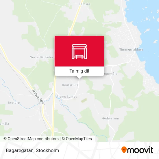 Bagaregatan karta