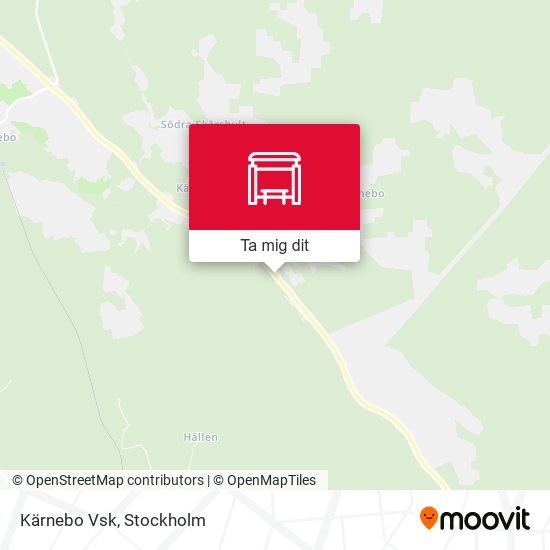 Kärnebo Vsk karta