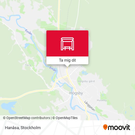 Hanåsa karta