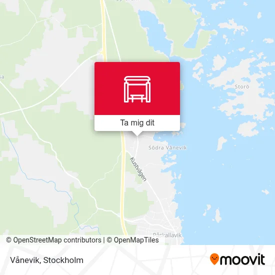 Vånevik karta