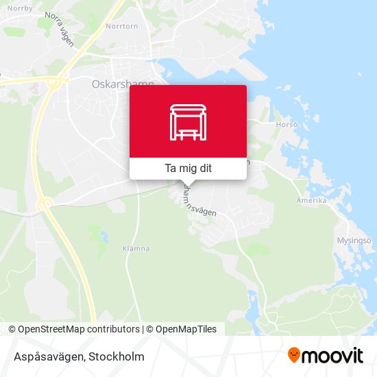 Aspåsavägen karta