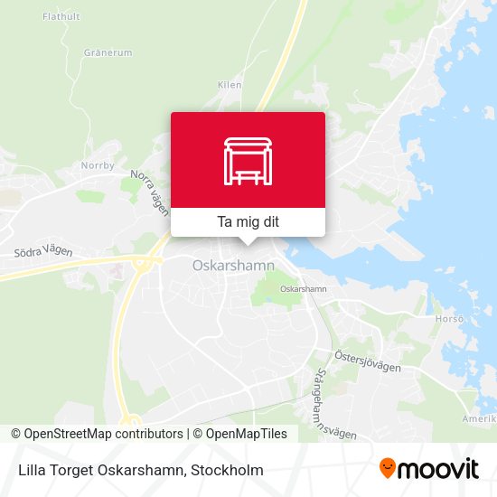 Lilla Torget Oskarshamn karta