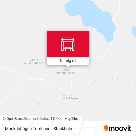 Munkflohögen Tornhuset karta