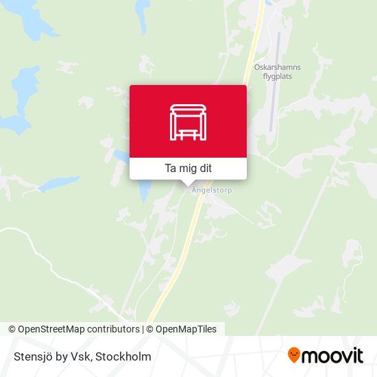 Stensjö by Vsk karta