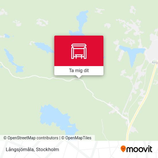 Långsjömåla karta