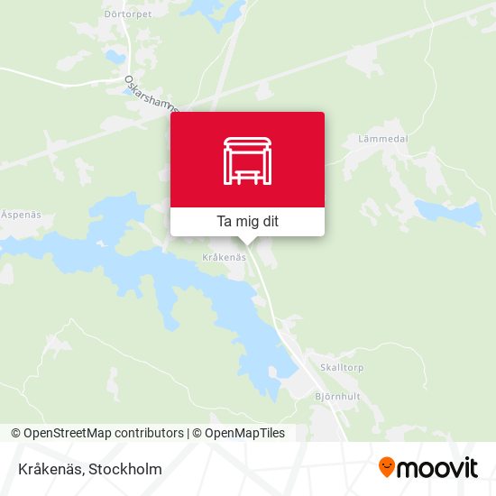 Kråkenäs karta