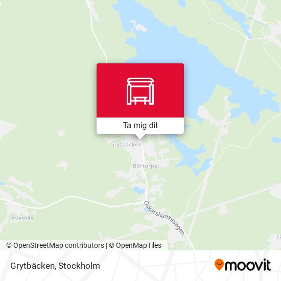 Grytbäcken karta