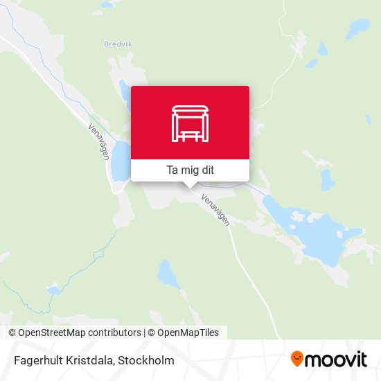 Fagerhult Kristdala karta