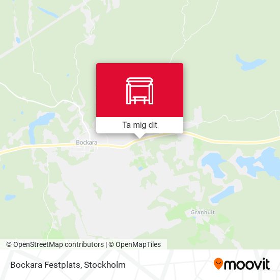 Bockara Festplats karta