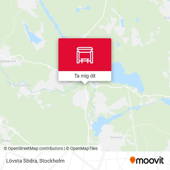 Lövsta Södra karta