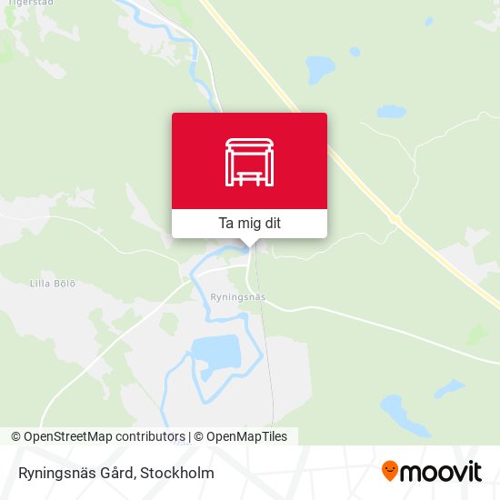 Ryningsnäs Gård karta