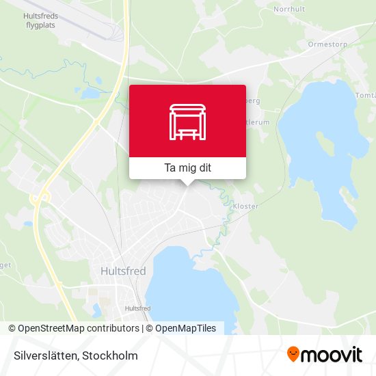 Silverslätten karta
