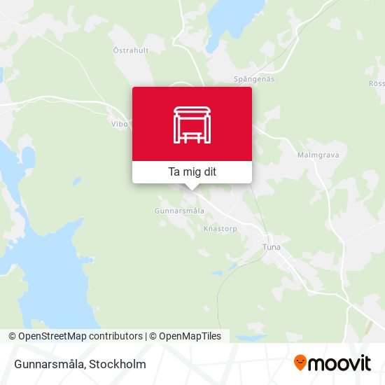 Gunnarsmåla karta