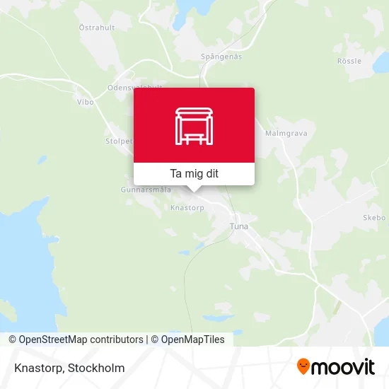 Knastorp karta