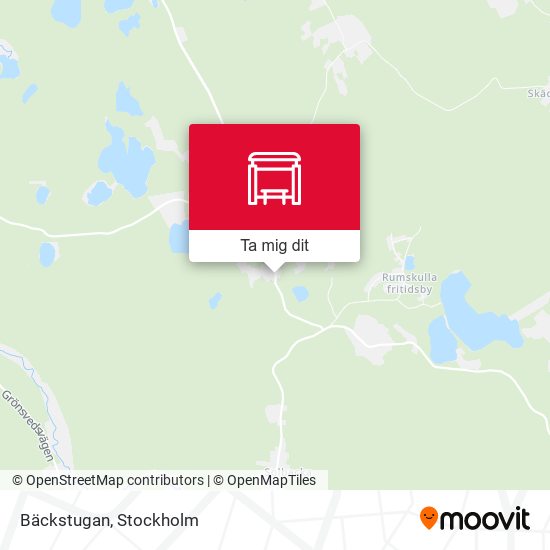 Bäckstugan karta