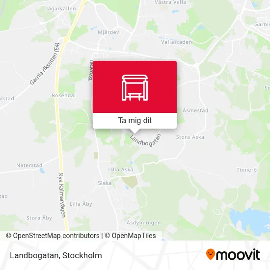 Landbogatan karta