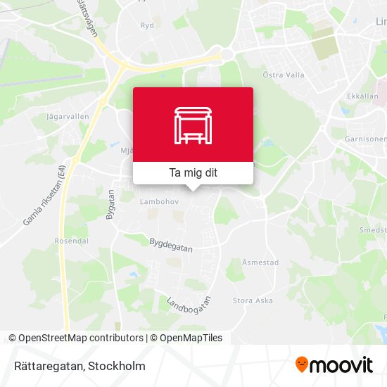 Rättaregatan karta