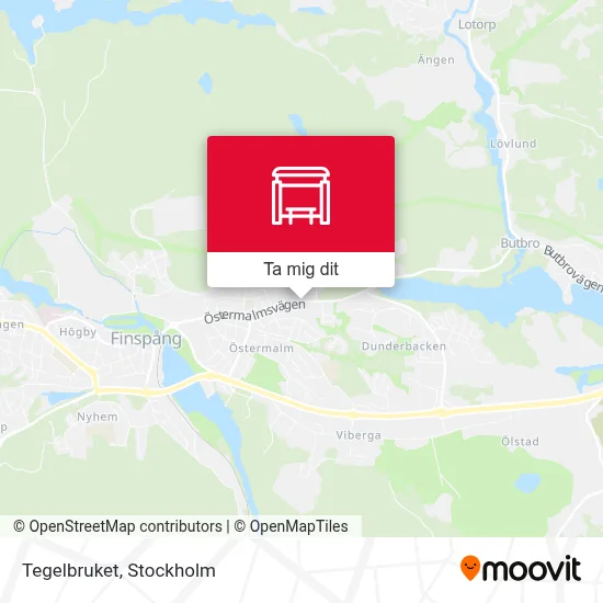 Tegelbruket karta